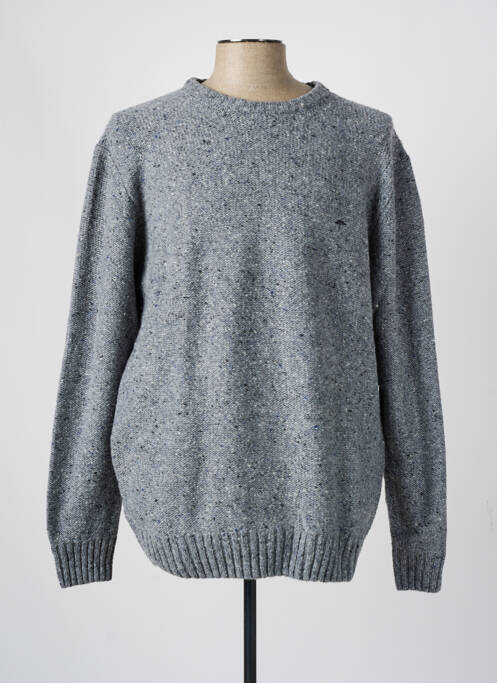 Pull col rond manches longues gris FYNCH-HATTON homme