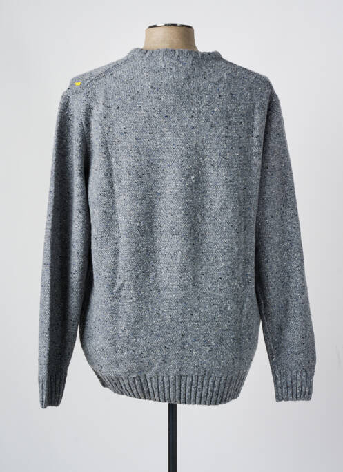 Pull col rond manches longues gris FYNCH-HATTON homme