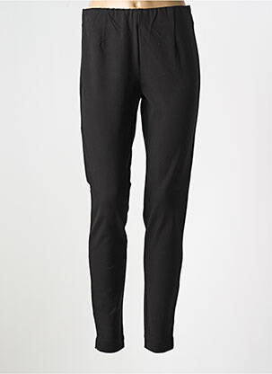 Pantalon slim taille élastique taille normale noir MASAI femme