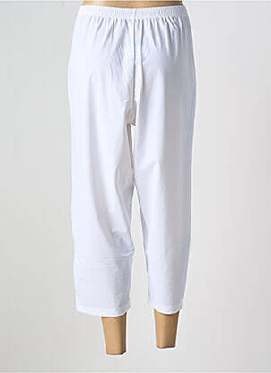 Pantalon 7/8 stretch taille normale blanc G!OZE femme