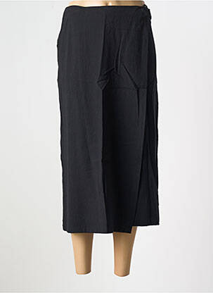 Pantacourt stretch taille normale noir VETONO femme