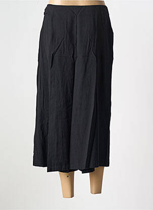 Pantacourt stretch taille normale noir VETONO femme