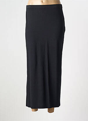 Jupe longue coupe droite noir G!OZE femme