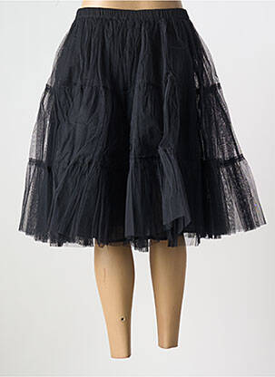 Jupon /fond de robe coupe évasée noir RHUM RAISIN femme