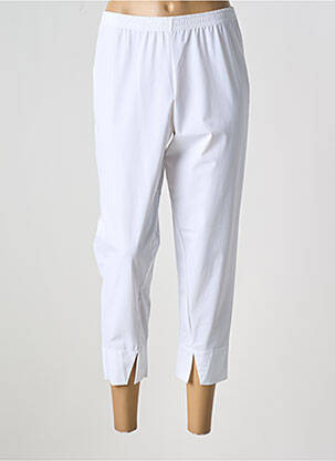 Pantacourt stretch taille normale blanc G!OZE femme