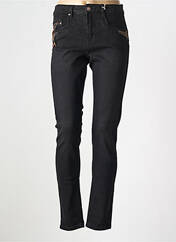 Jeans coupe slim noir CREAM pour femme seconde vue