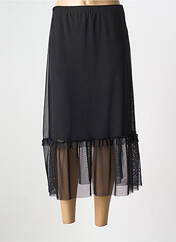 Jupe longue noir G!OZE pour femme seconde vue