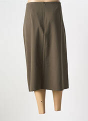 Jupe mi-longue vert CREAM pour femme seconde vue