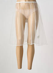 Jupon /Fond de robe blanc MYRINE pour femme seconde vue