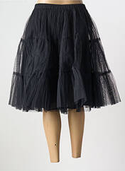 Jupon /Fond de robe noir RHUM RAISIN pour femme seconde vue