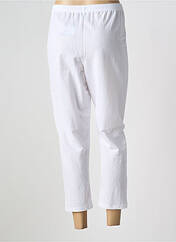 Pantalon 7/8 blanc G!OZE pour femme seconde vue