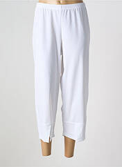 Pantalon 7/8 blanc G!OZE pour femme seconde vue