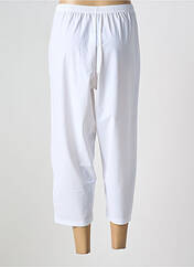 Pantalon 7/8 blanc G!OZE pour femme seconde vue
