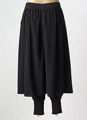 Pantalon droit noir LAUREN VIDAL pour femme seconde vue