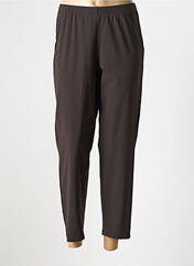 Pantalon slim marron G!OZE pour femme seconde vue