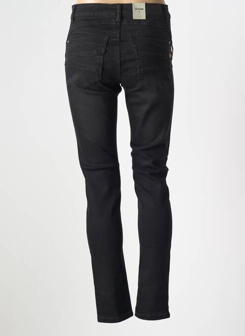 Jeans coupe slim noir CREAM femme