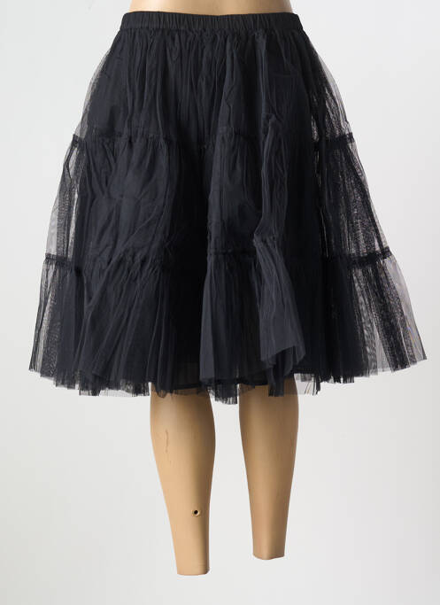 Jupon /Fond de robe noir RHUM RAISIN pour femme