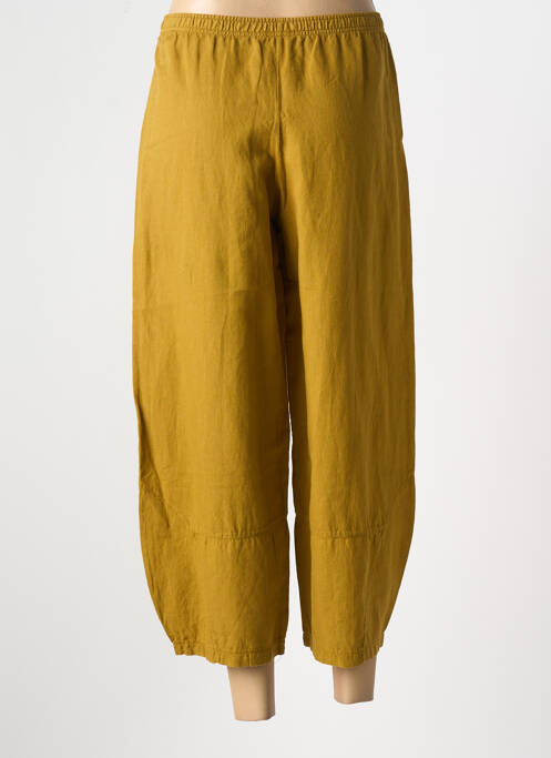Pantalon 7/8 jaune G!OZE pour femme