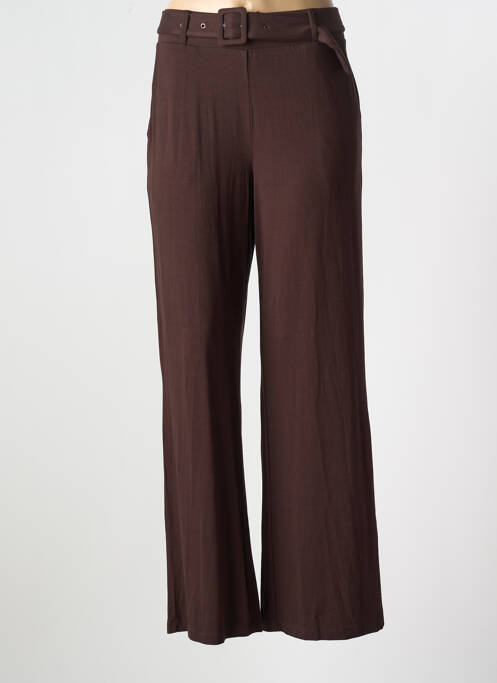 Pantalon droit marron SURKANA pour femme