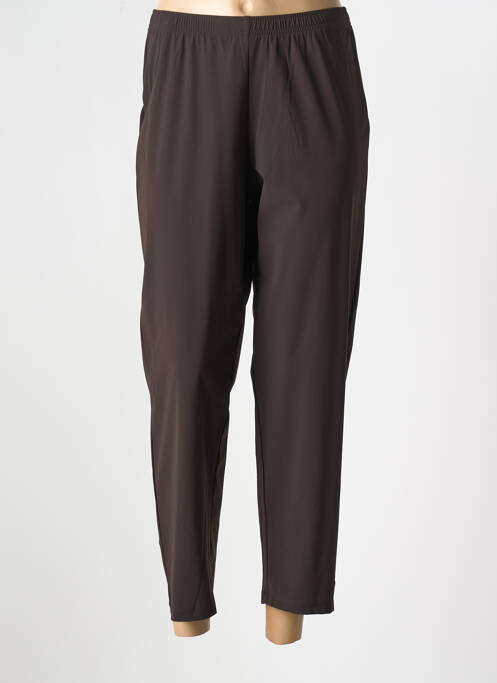 Pantalon slim marron G!OZE pour femme