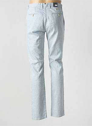 Pantalon chino stretch taille normale bleu ALBERTO homme