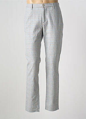 Pantalon chino stretch taille normale gris ALBERTO homme