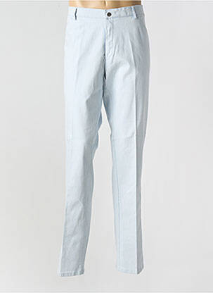 Pantalon droit stretch taille normale bleu MEYER homme