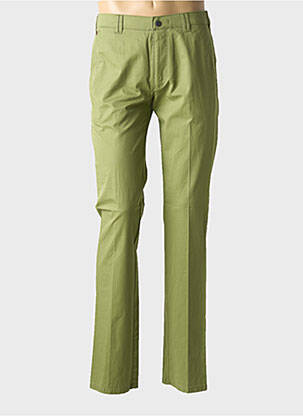 Pantalon chino stretch taille normale vert MEYER homme