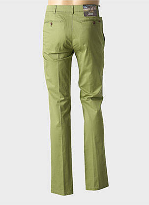 Pantalon chino stretch taille normale vert MEYER homme