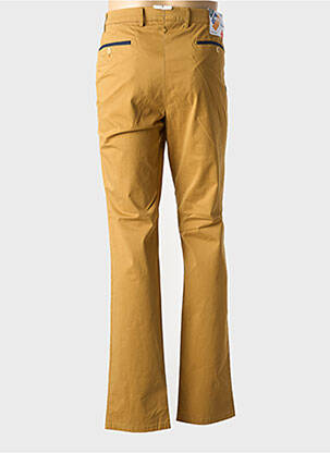 Pantalon chino stretch taille normale marron MEYER homme