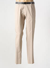 Pantalon slim stretch taille normale beige MONSIEUR HECTOR homme