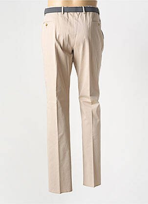 Pantalon slim stretch taille normale beige MONSIEUR HECTOR homme