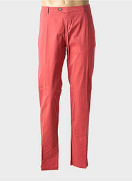 Pantalon chino stretch taille normale rouge BUGATTI homme