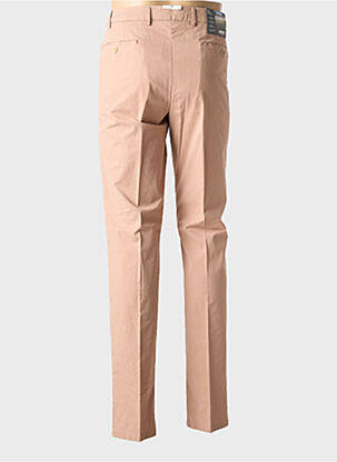 Pantalon chino stretch taille normale rose MEYER homme