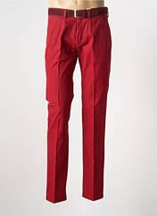 Pantalon chino rouge PIONEER pour homme seconde vue