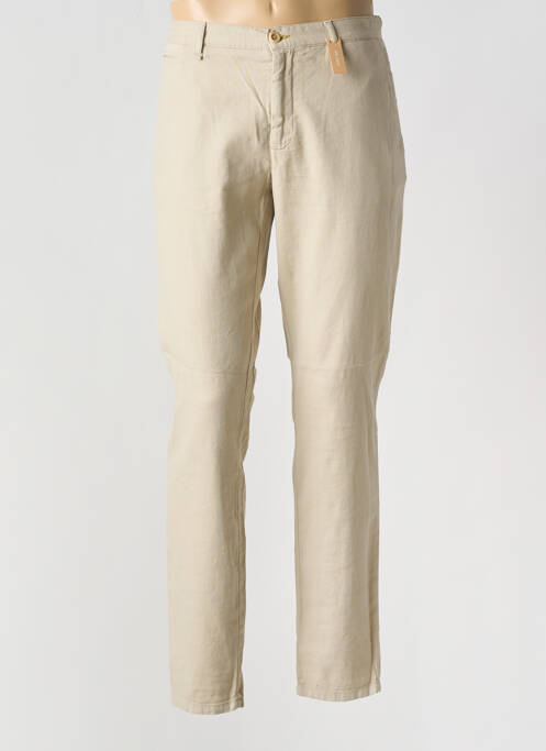 Pantalon chino beige ALBERTO pour homme