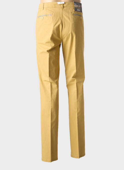 Pantalon chino jaune MEYER pour homme