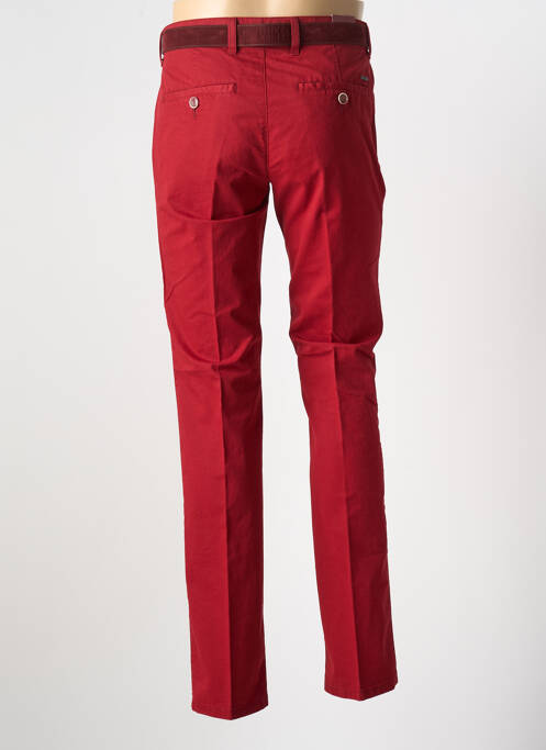 Pantalon chino rouge PIONEER pour homme
