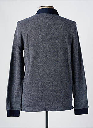 Polo manches longues manches longues bleu FYNCH-HATTON homme
