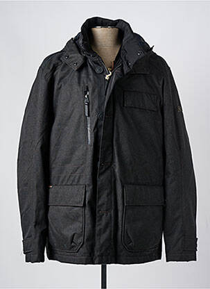Manteau court a capuche a capuche noir CAMEL ACTIVE homme