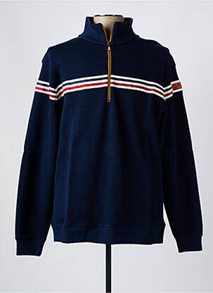Sweat-shirt bleu LA MARINIÈRE FRANÇAISE pour homme