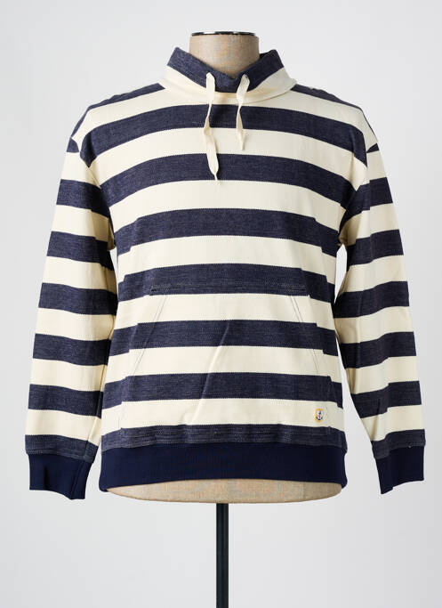 Sweat-shirt bleu ARMOR LUX pour homme