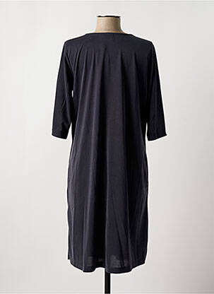 Robe mi-longue manches 3/4 manches 3/4 bleu CREAM femme