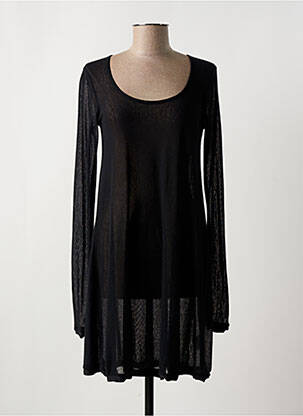 Jupon /fond de robe coupe cintrée noir MYRINE femme