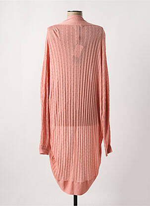 Gilet manches longues manches longues rose ZILCH femme