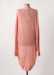 Gilet manches longues rose ZILCH pour femme seconde vue