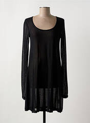 Jupon /Fond de robe noir MYRINE pour femme seconde vue