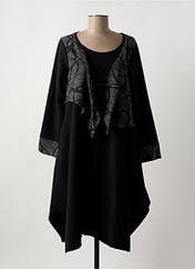 Robe mi-longue noir G!OZE pour femme seconde vue