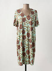 Robe mi-longue vert ZILCH pour femme seconde vue