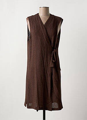 Tunique sans manche marron MASAI pour femme